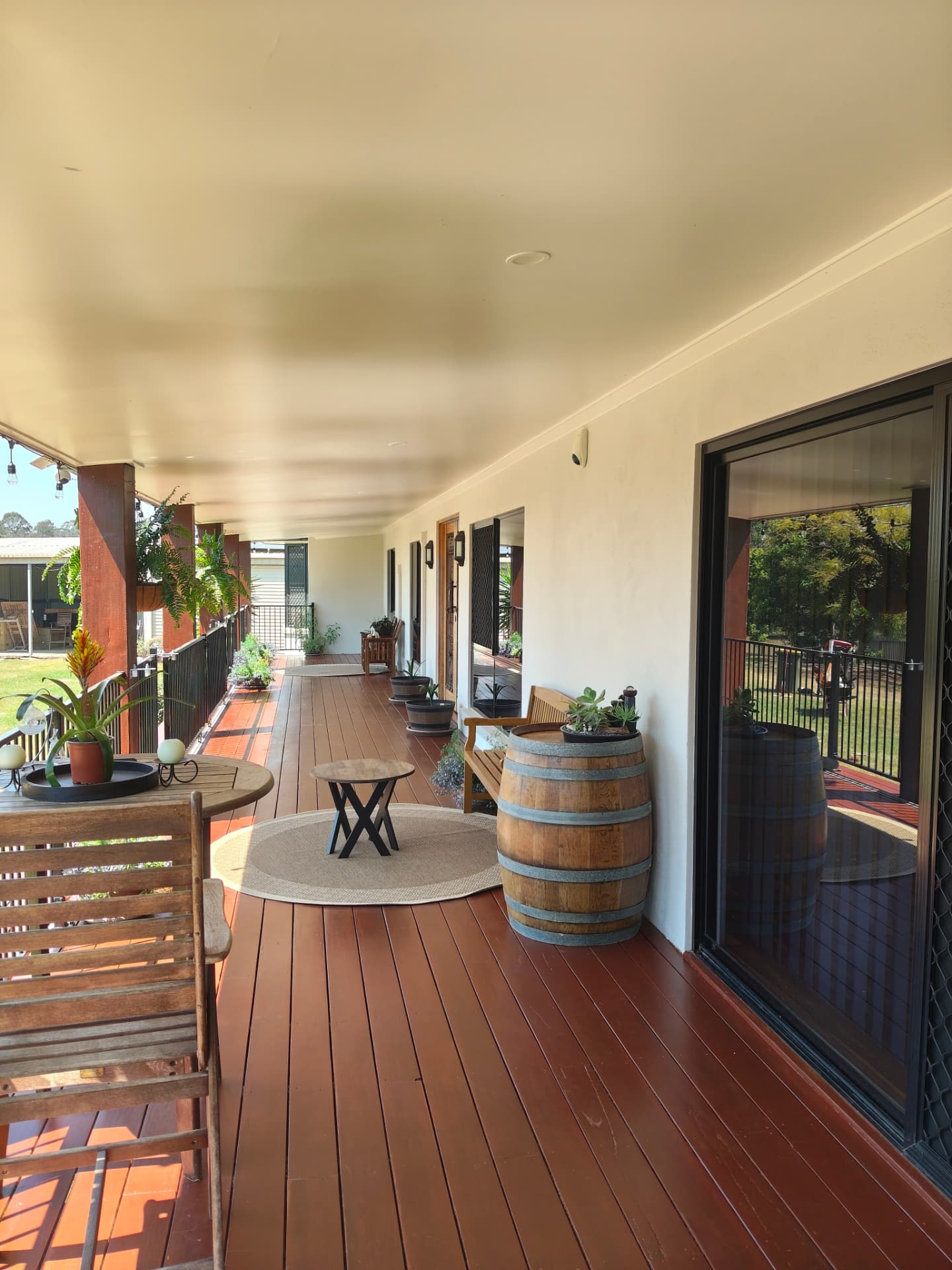 Veranda after painting