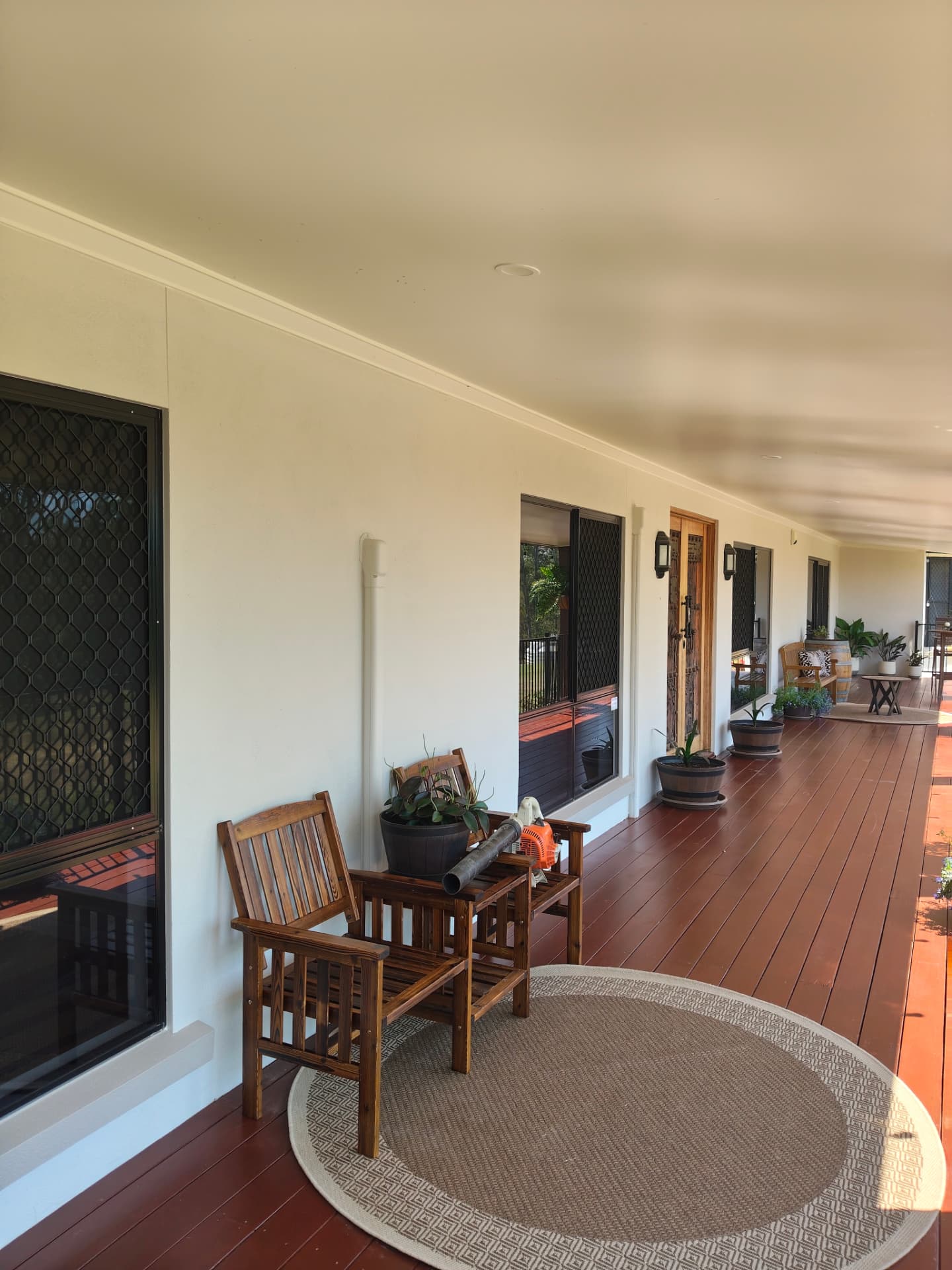 Veranda after painting